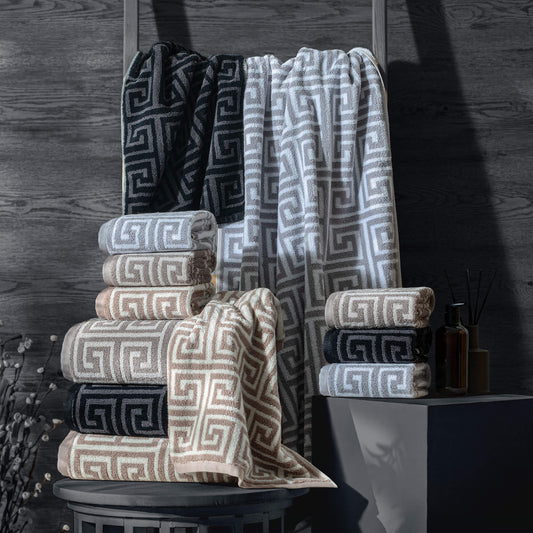 ROMA Towel -All Over - 100% Cotton, Fluffy & Stylish