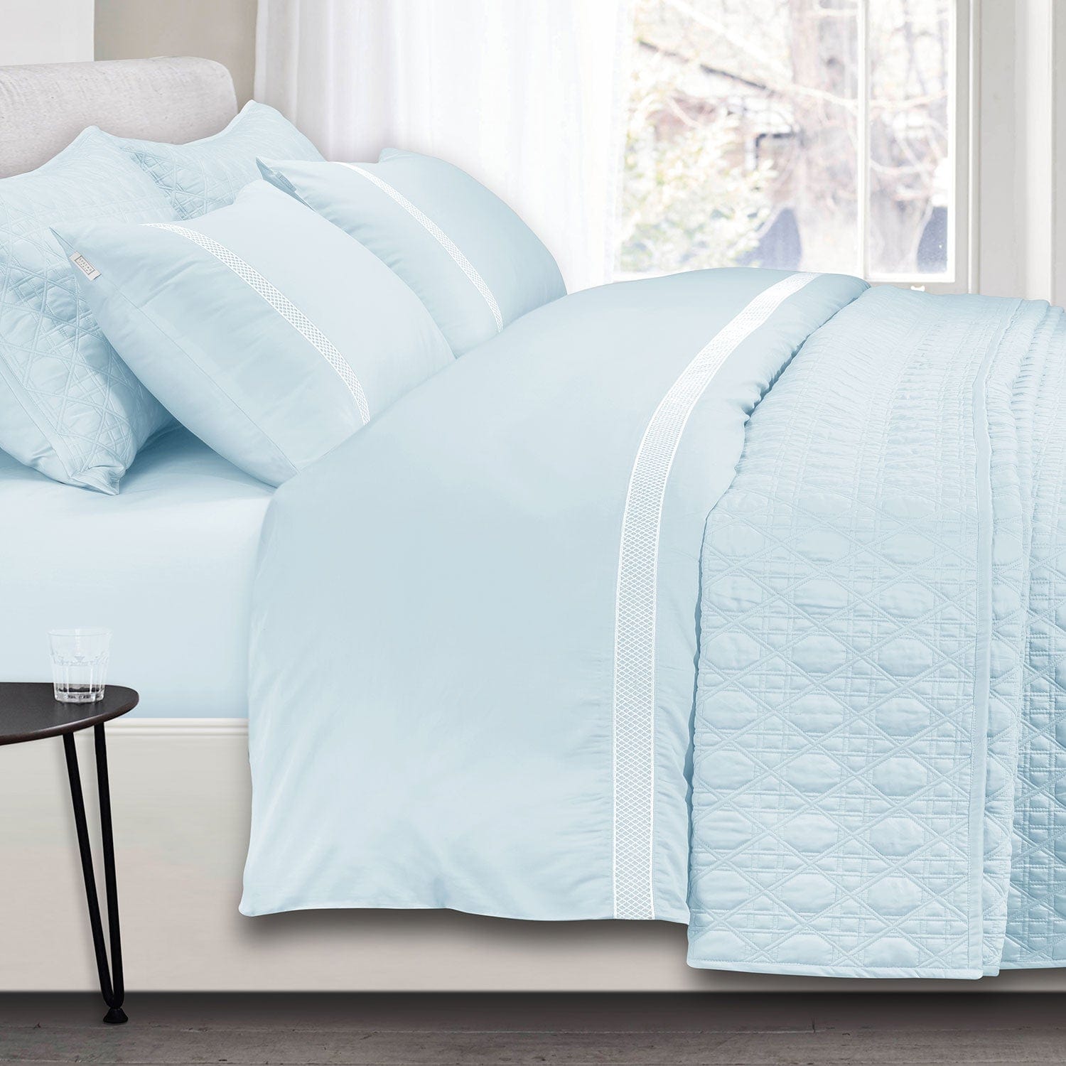 550 Tc Botanic Mist Bedding Collection | Premium Bedsheet