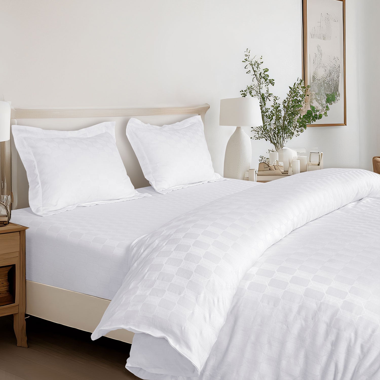 750 Tc Italian Jacquard | Premium Bedding Set