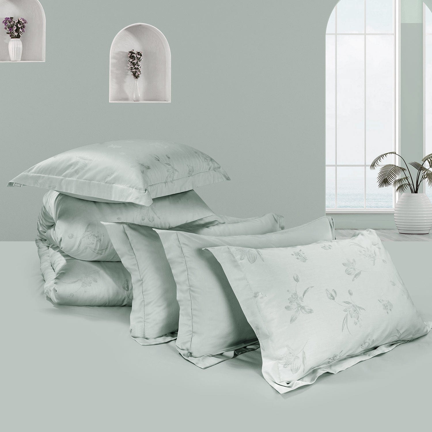 Summer Mansion Italian Bedding Set | Premium Bedding Sets