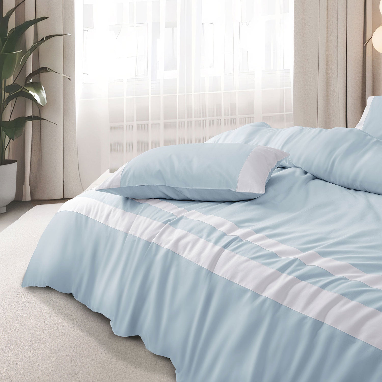 550 Tc Botanic Cotton | Soft Bedsheet