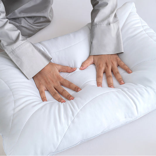 Sleepology Luxury Pillow | Adjustable Filling - Neck & Shoulder Support