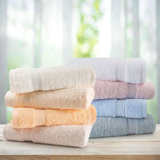 Ring Spun Cotton Luxurious Bath Towels