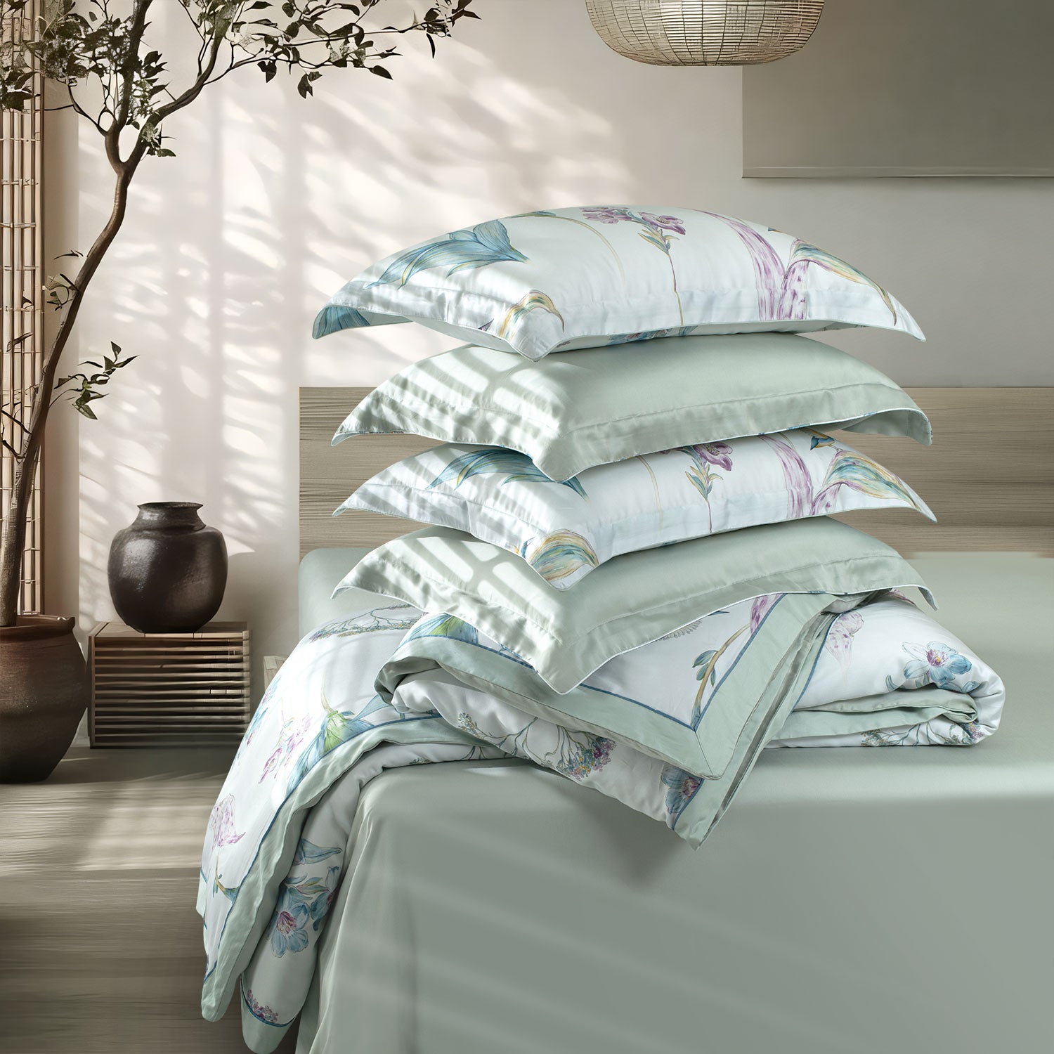 Green House Bamboo Bedding Set - Keeps You Cool