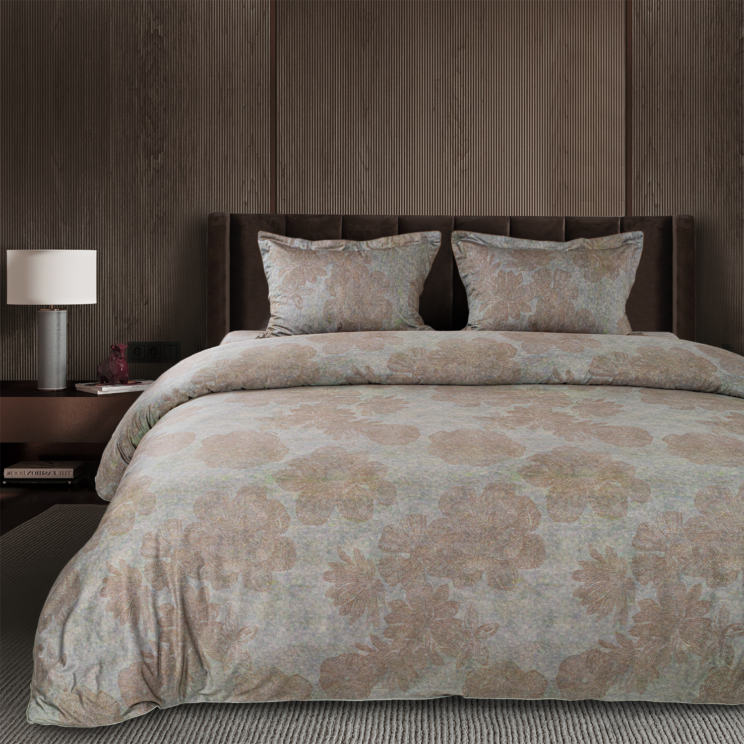 550 Tc Cotton Prints 4Pc Bedding Set