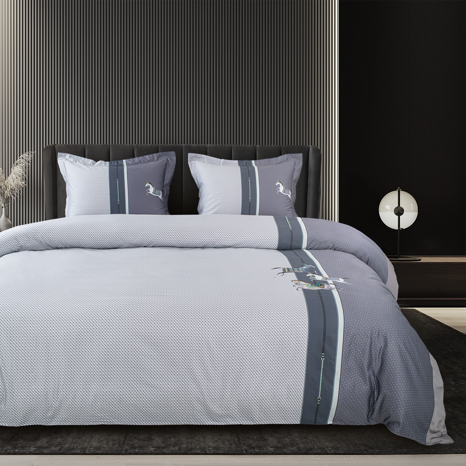 550 Tc Cotton Prints 4Pc Bedding Set