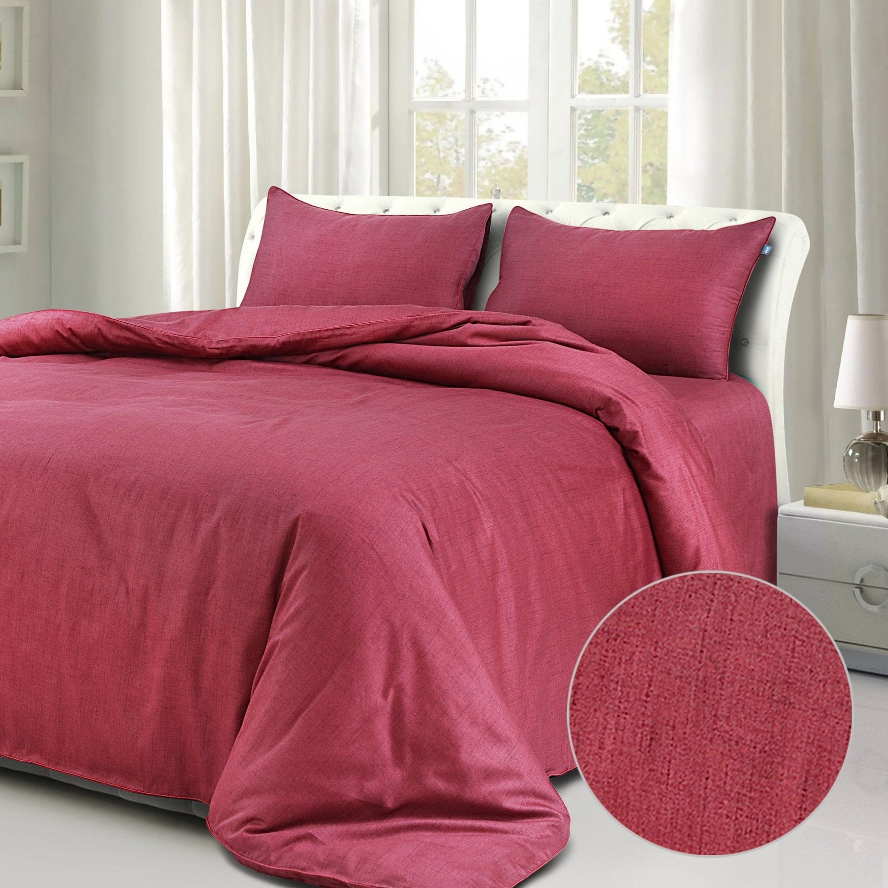 Grain De Glace 400 Tc Bedding | Cotton Bedding Sets
