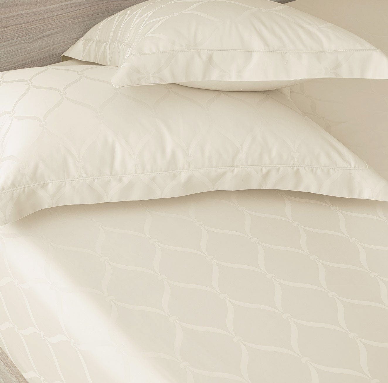 550 Tc Italian Jacquard 100% Cotton Duvet/Quilt Cover