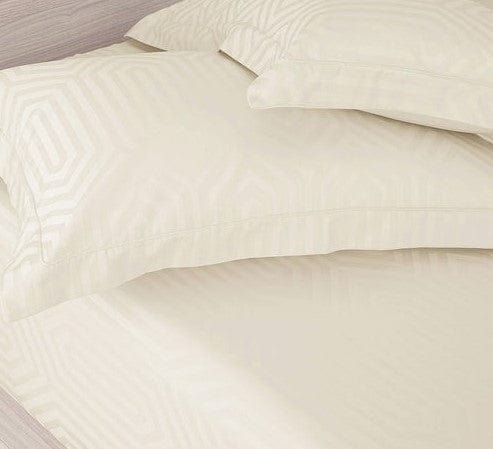 550 Tc Italian Jacquard 100% Cotton 4 Pcs Bedding Set