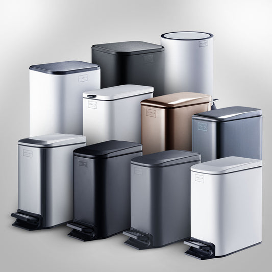 Metal Dustbin With Soft Close