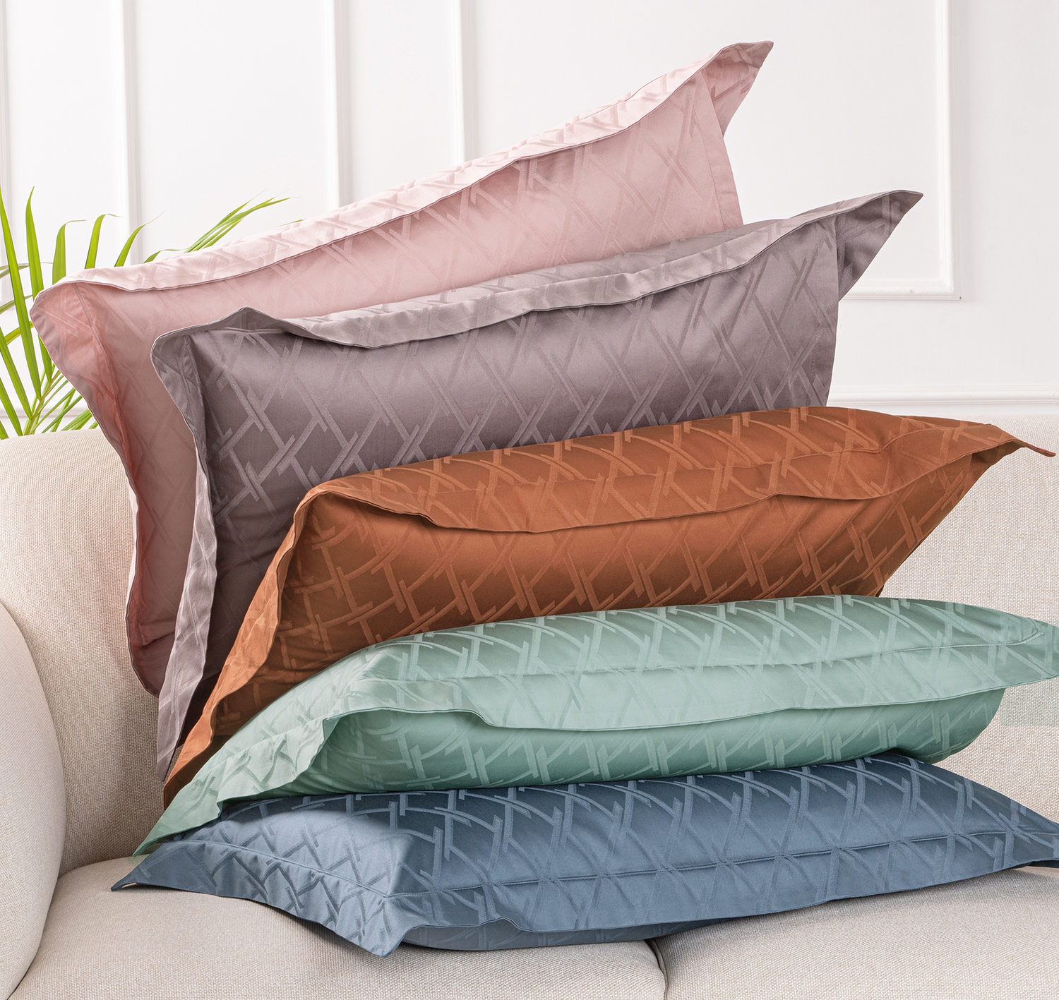 750 Tc Italian Jacquard | Premium Bedding Set