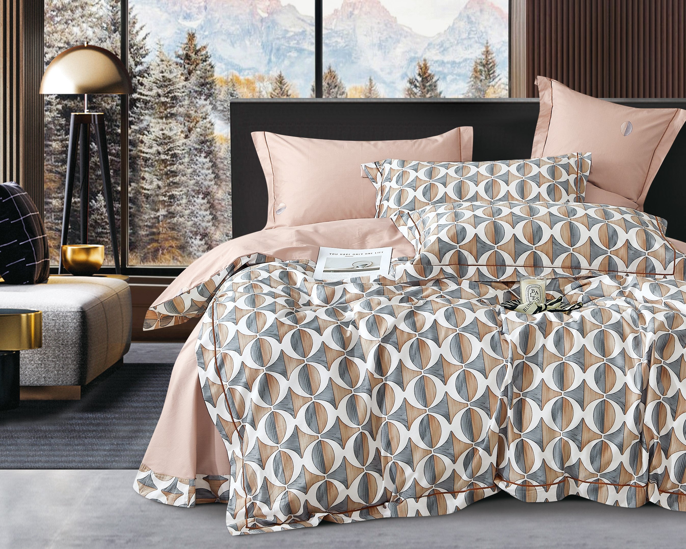 350 Tc Super King Size Bedsheets