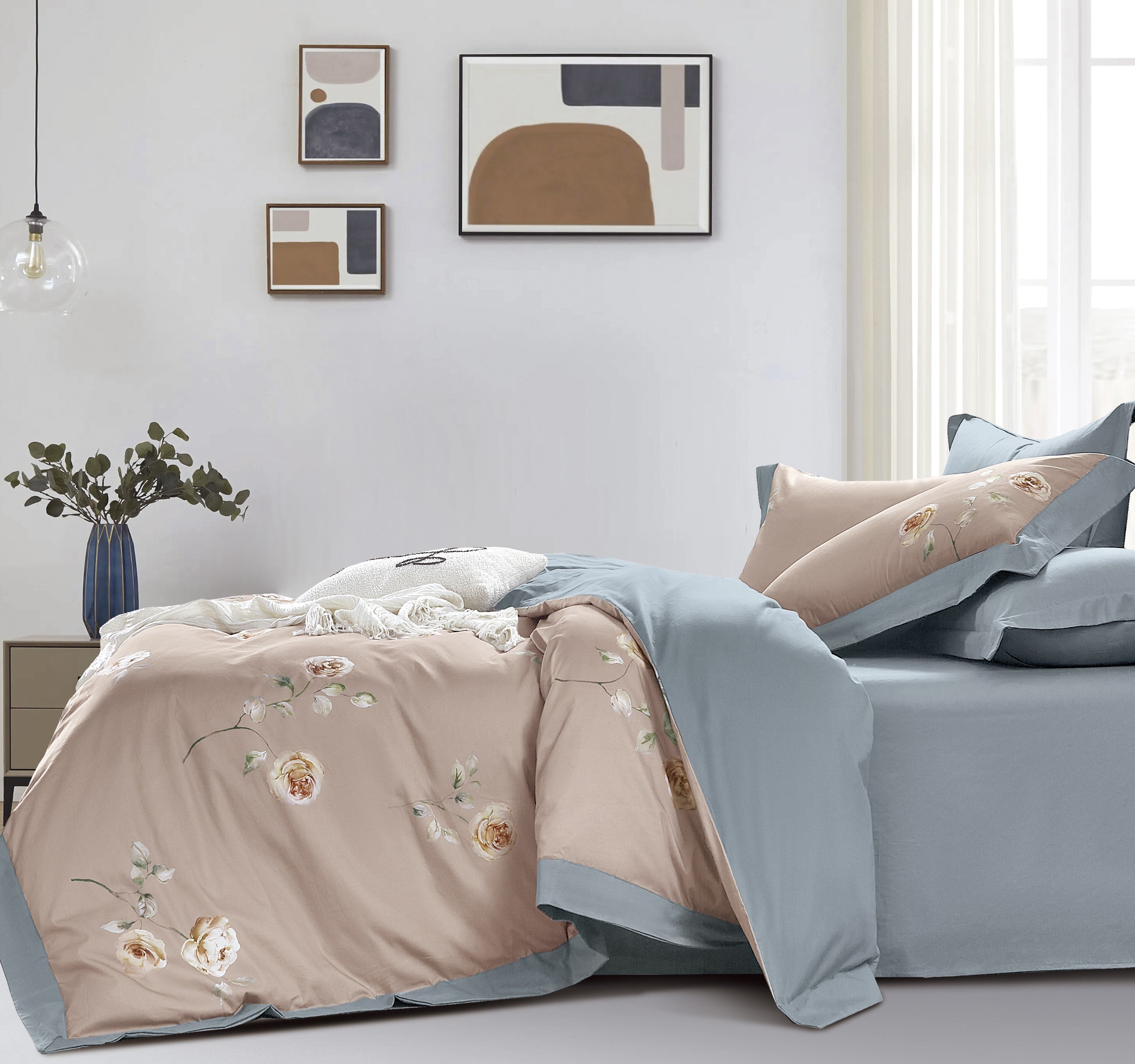 350 Tc Super King Size Bedsheets