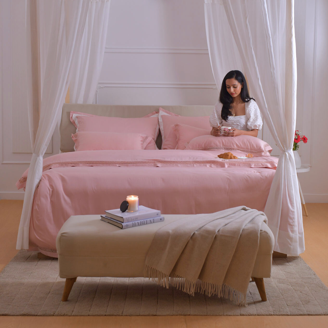 550 Tc Botanic Mystique Bedding Collection | Premium Bedding Set