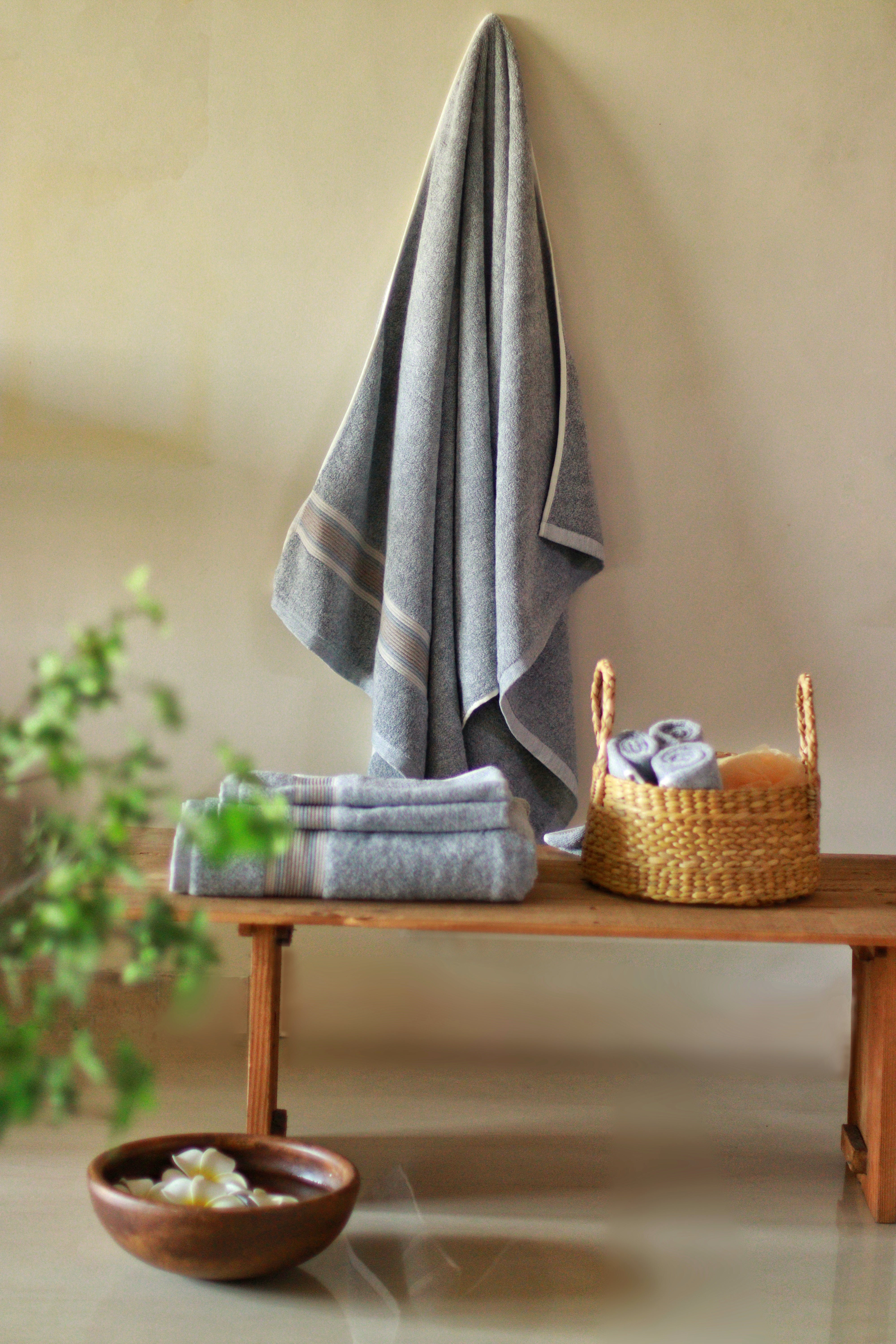 Bamboo-Cotton Towels - 550 Gsm