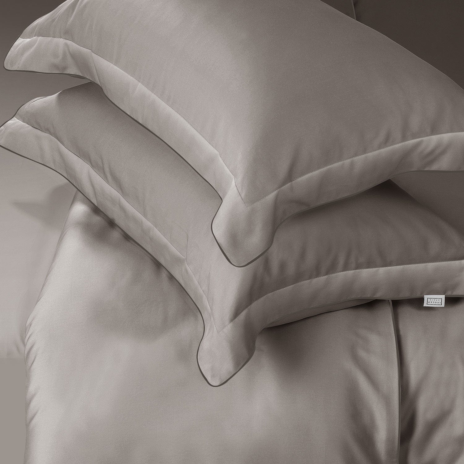 Tc Italian Cotton Silver Pillow Cover