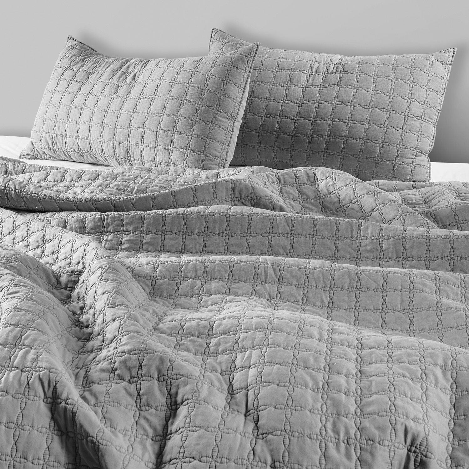 100% Stonewashed Cotton - Coastal Bedcover | Summer Dohar