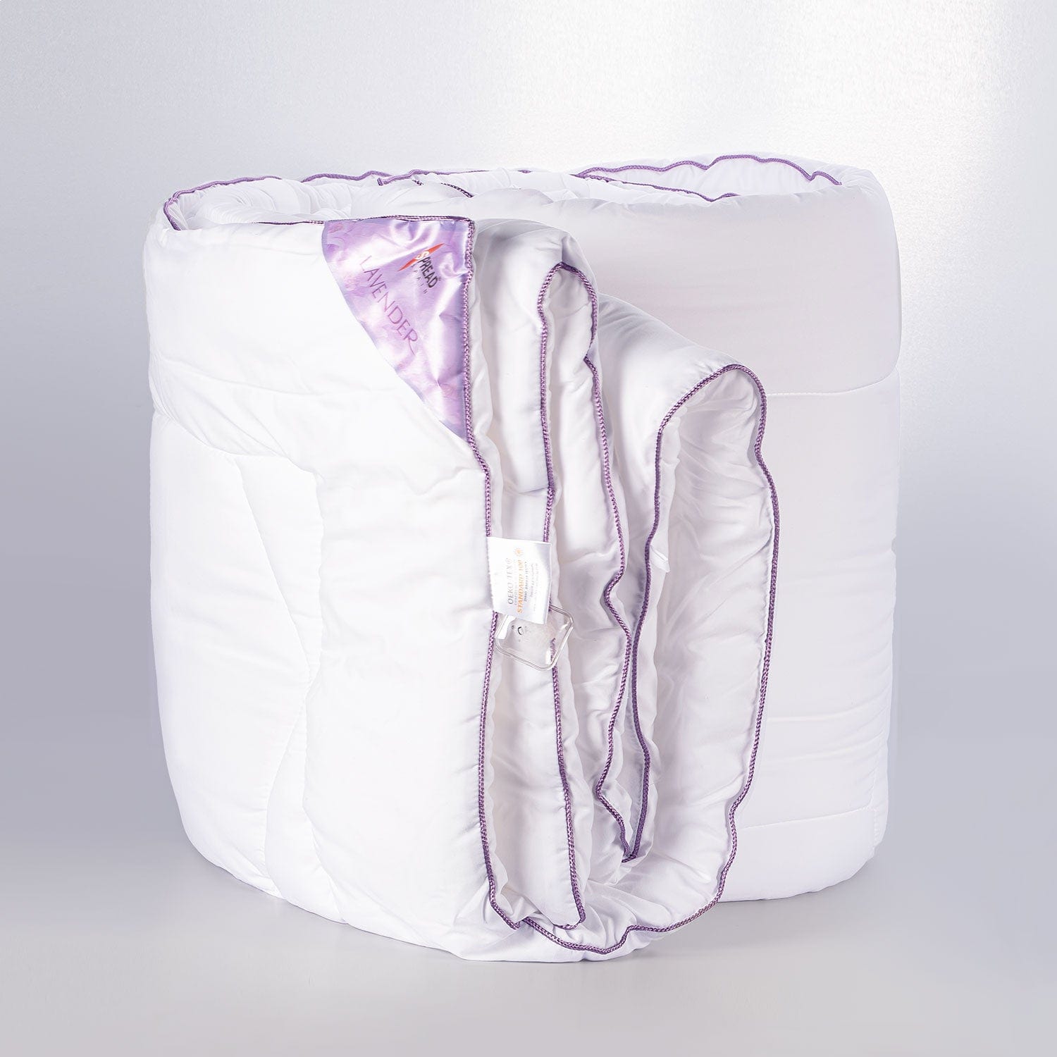 200 Gsm Summer Comforter - Lavender Quilt (Oeko Certified)
