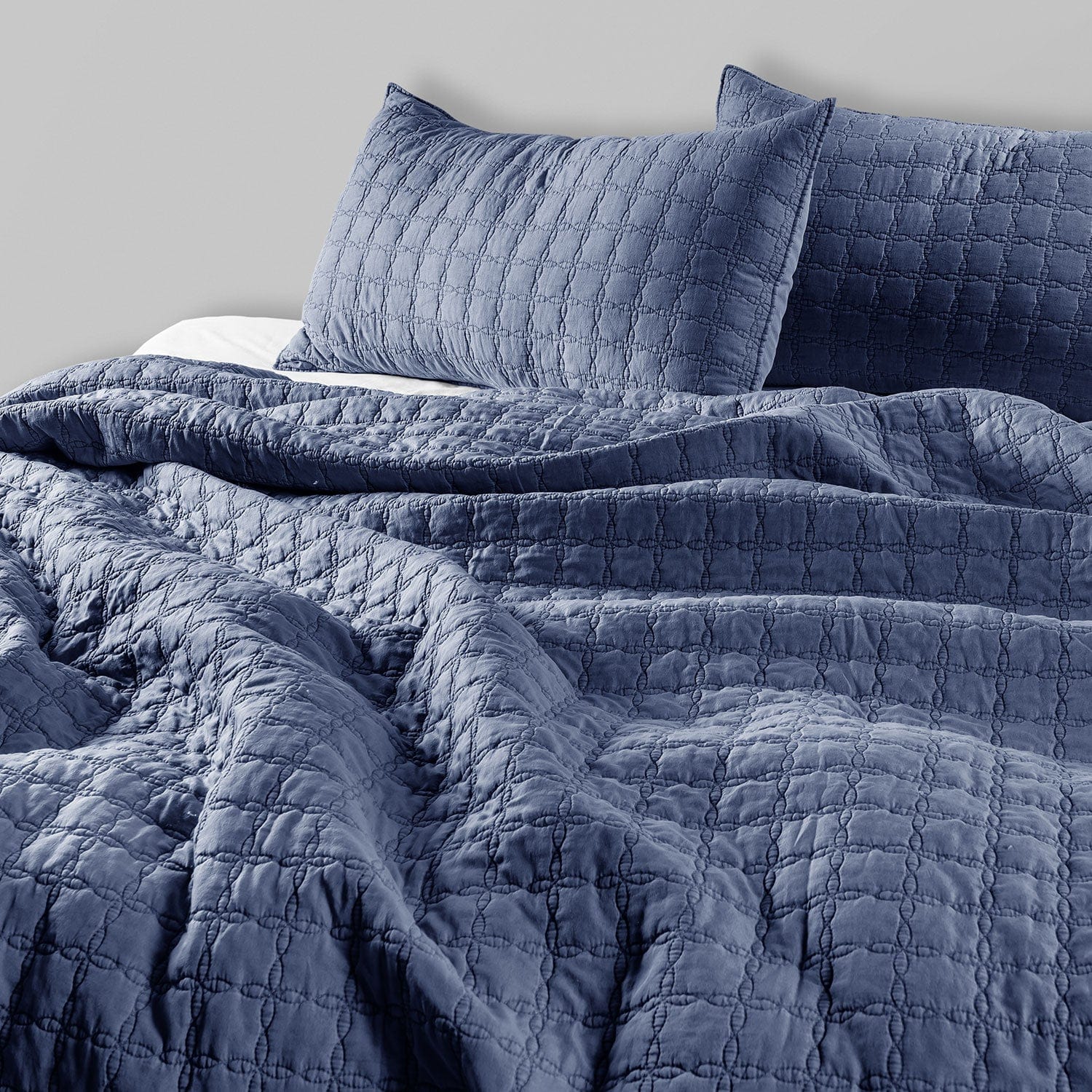 100% Stonewashed Cotton - Coastal Bedcover | Summer Dohar