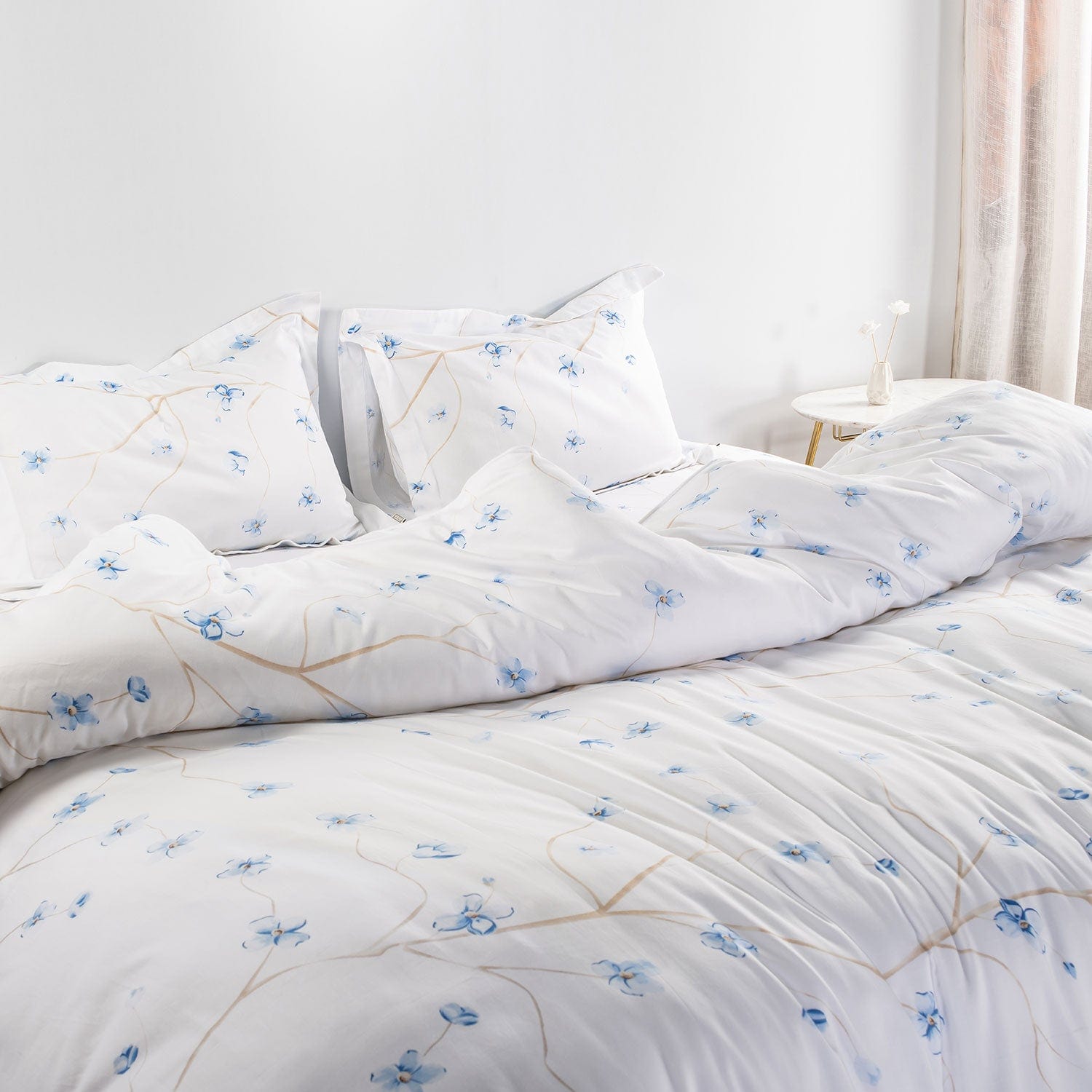 400 Tc Cotton Prints 4 Pc Bedding Set
