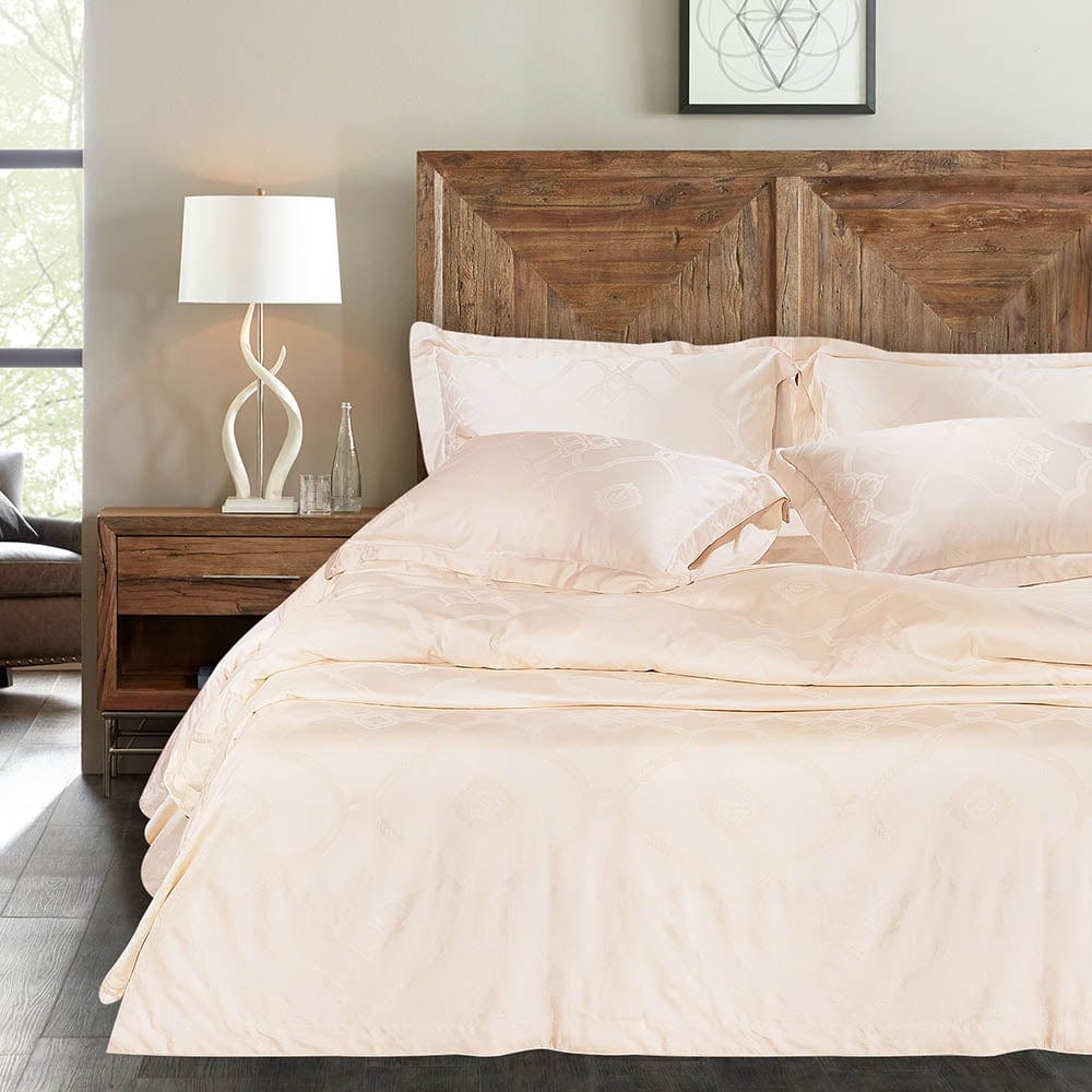 500 Tc Bamboo Bedding - Light Peach