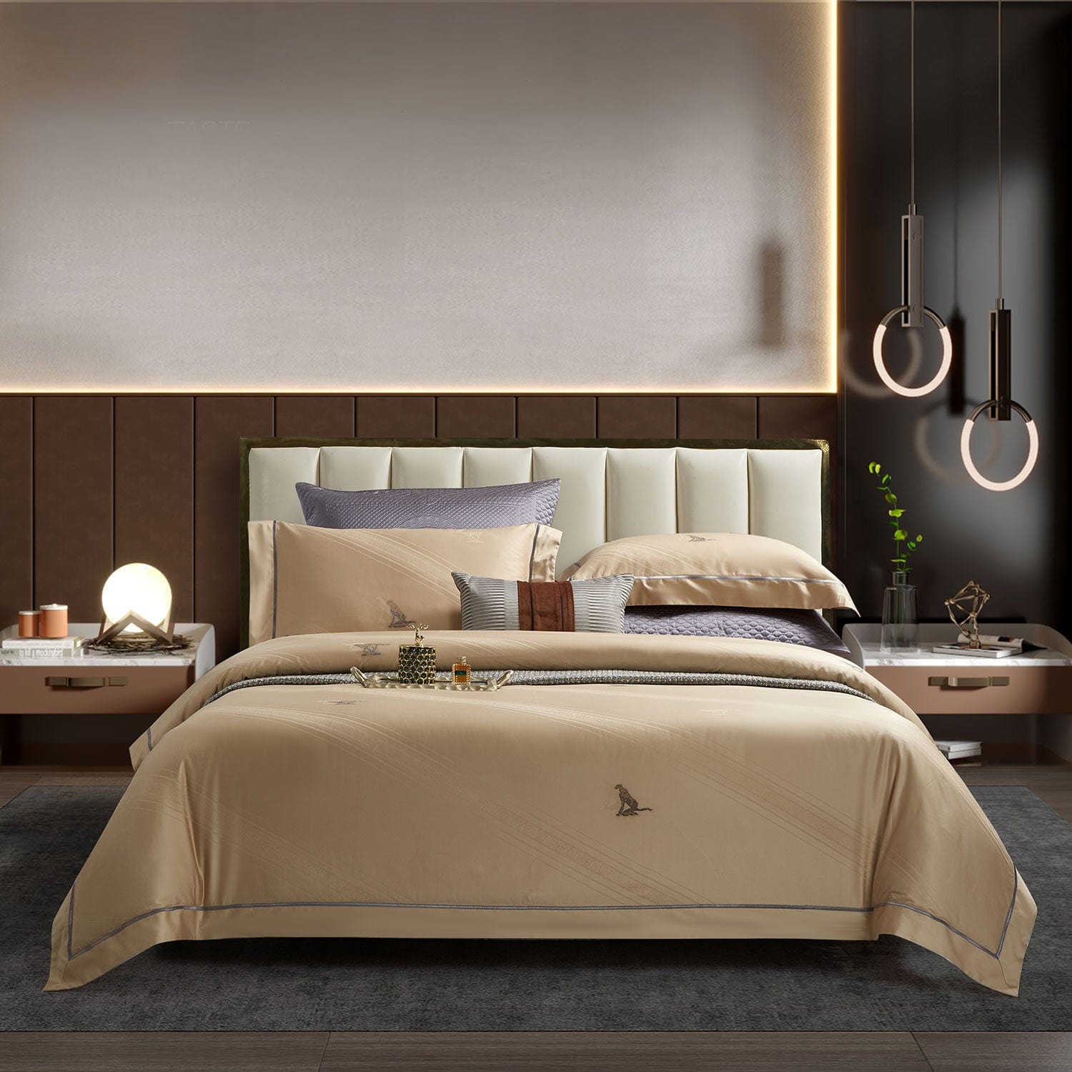 800 Tc Premium Jcq Bedding 4Pc Set