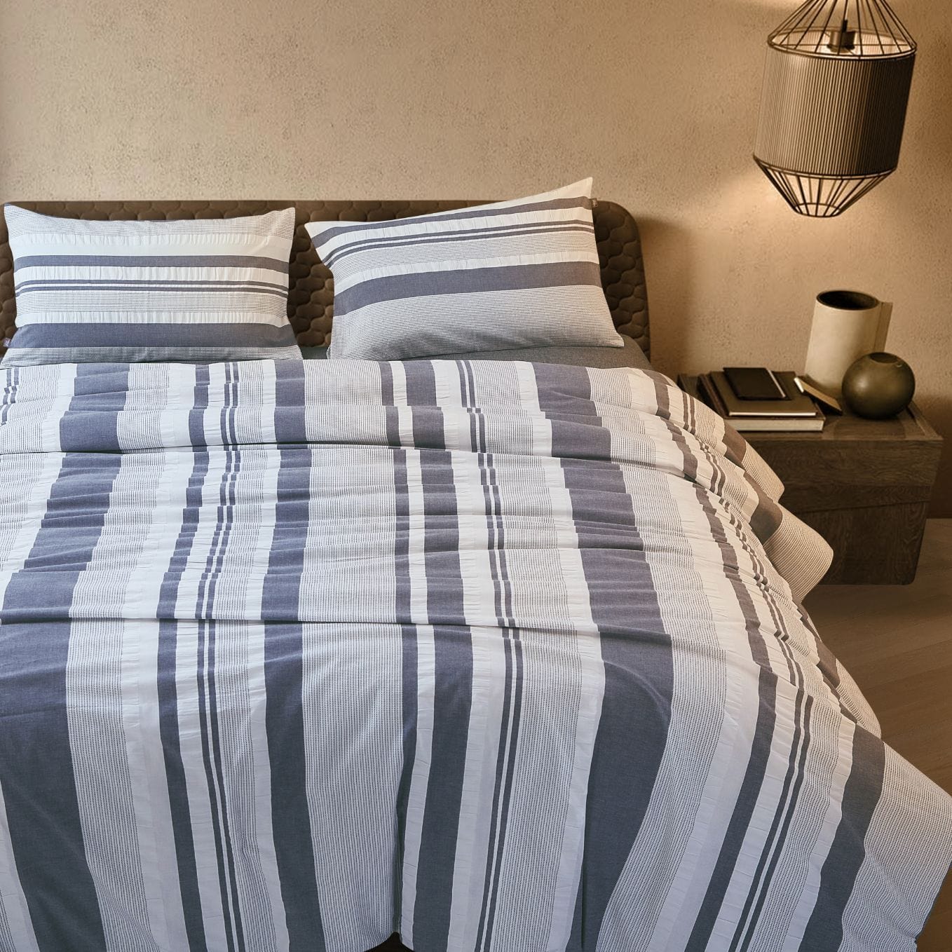 100 % Washed Cotton Breathable Bedding Set| 100 % Cotton Bedding Set