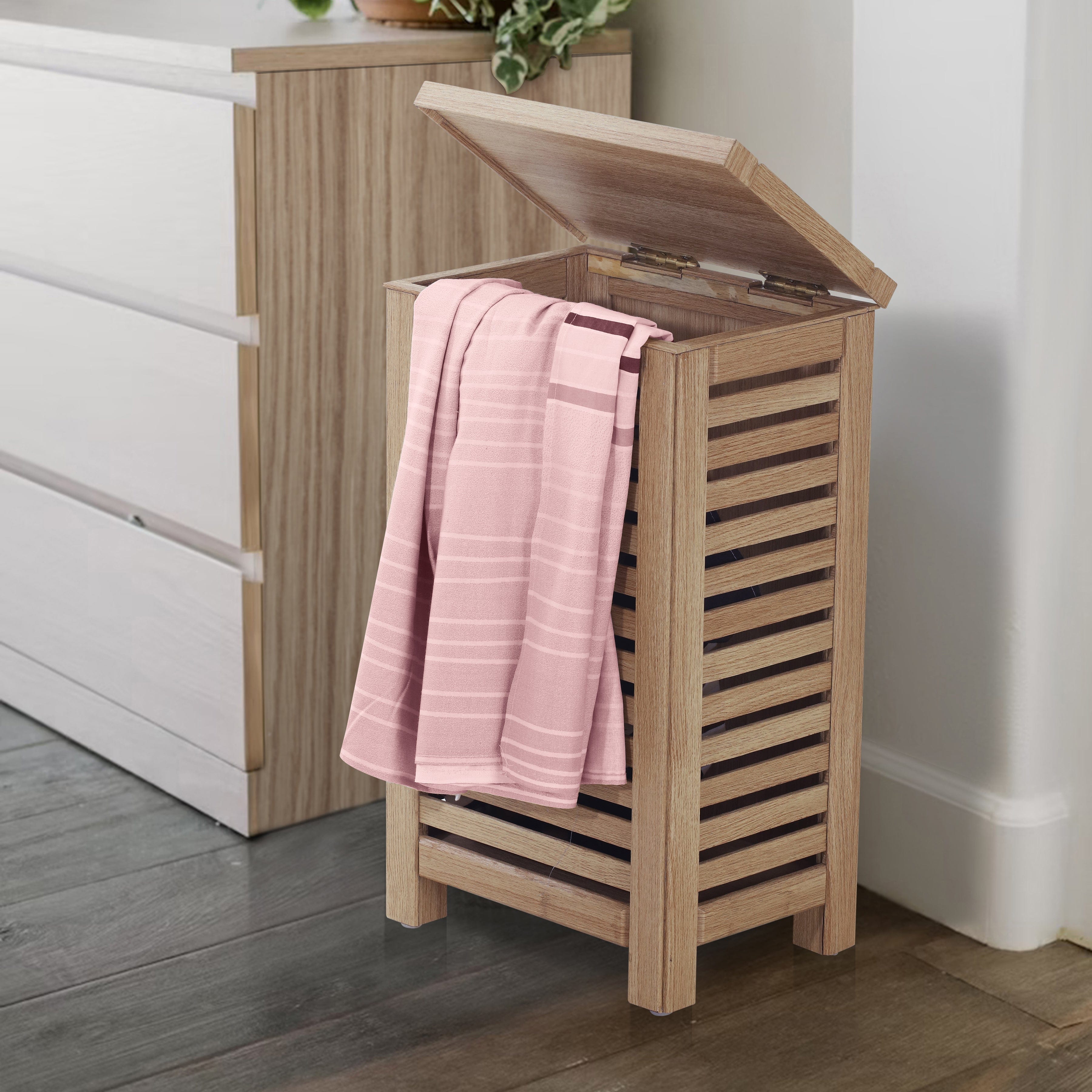 Wooden Laundry Basket