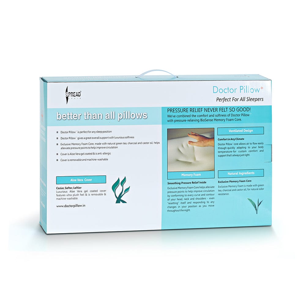 Doctor Plus Memory Foam Pillow For Cervical