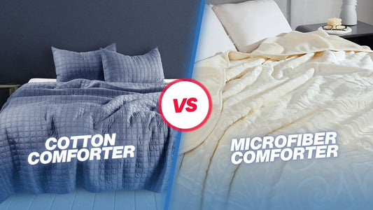 Cotton vs Microfiber – Which Material Makes the Best Summer Comforter