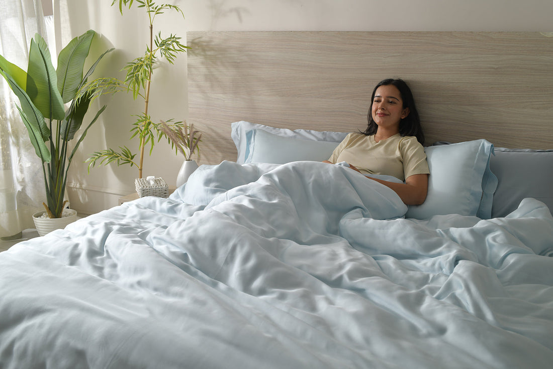 Stay Cool and Comfy with Our Bamboo Bedding Set By Spread home