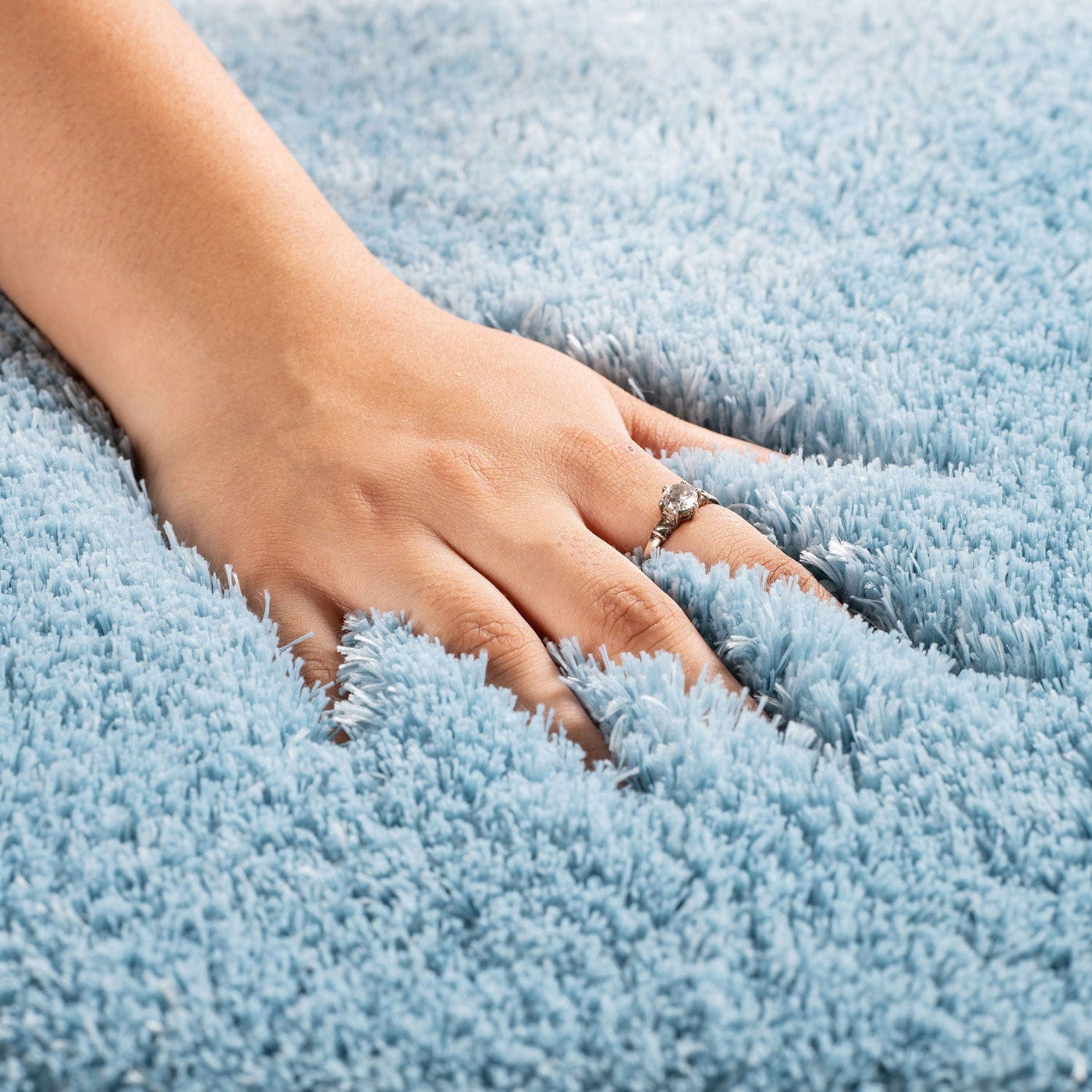 Lamb Thick and Fluffy High Pile Plush Bathmats