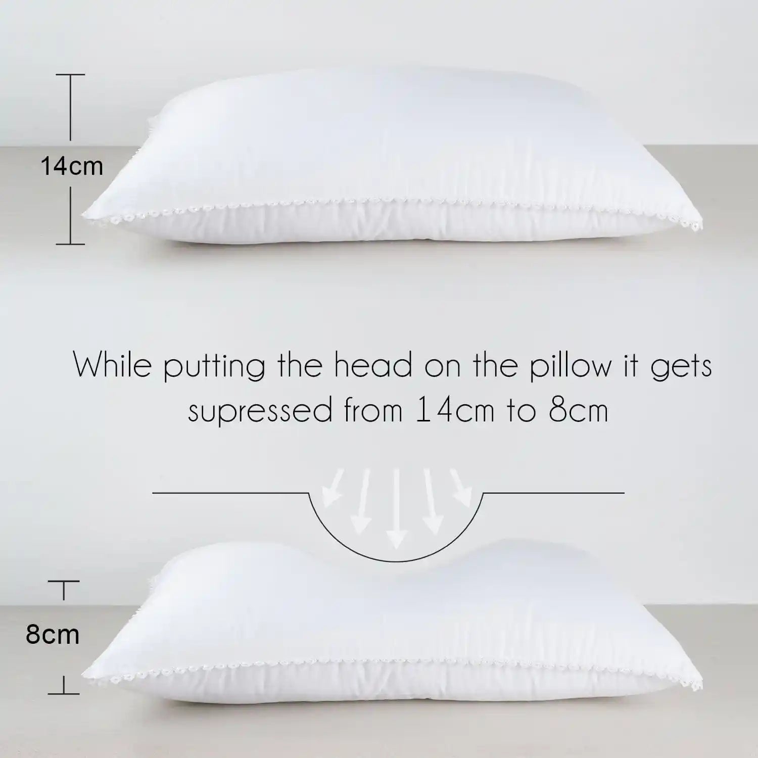 Luxurious Cotton Blossom Pillow