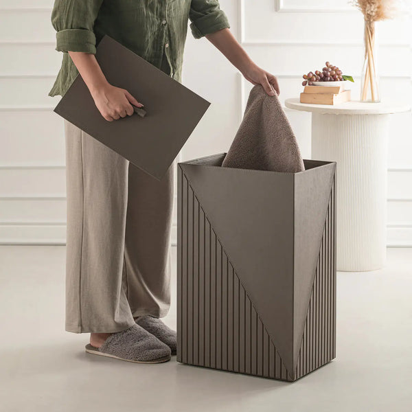 Elegant Fluted Storage Collection