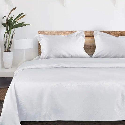 1000 Tc Italian Jcq 100% Cotton | Jacquard Bedding