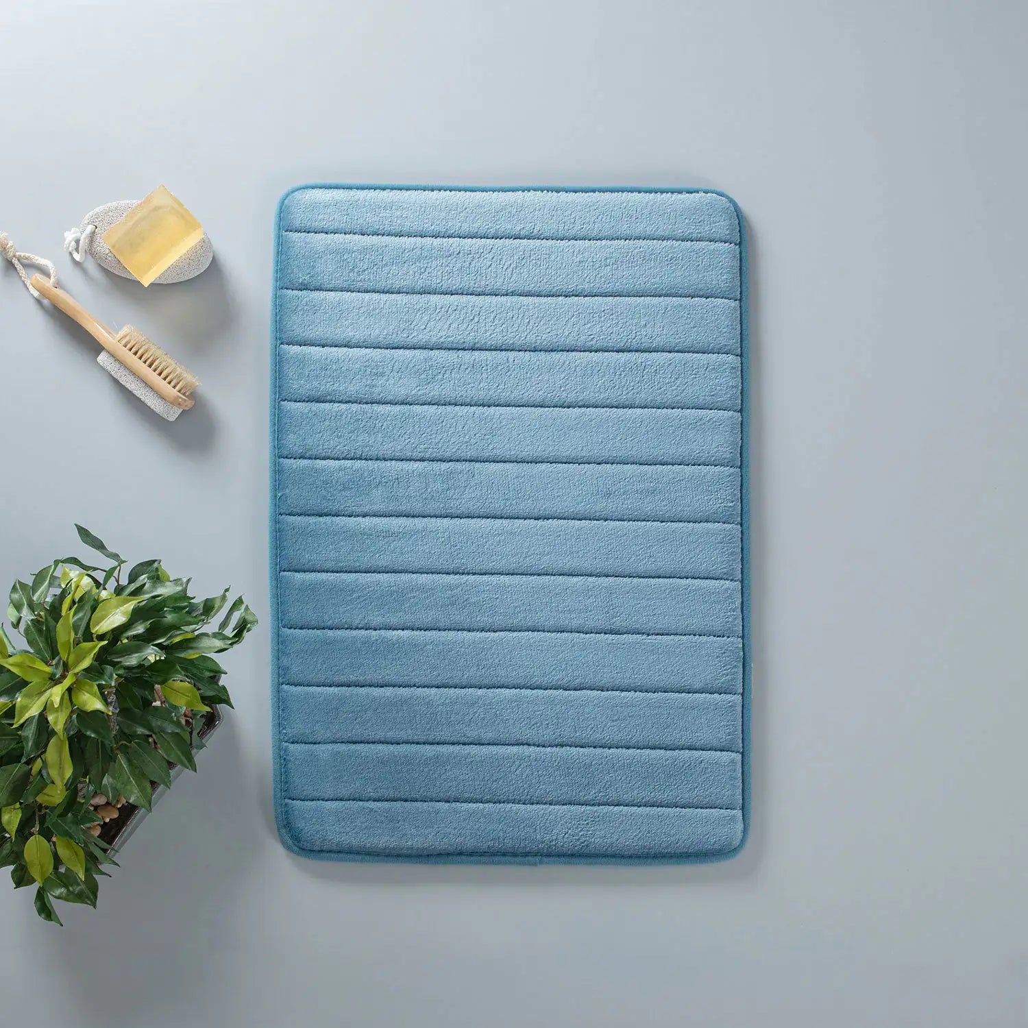 Memory Foam Bathmat | Lines