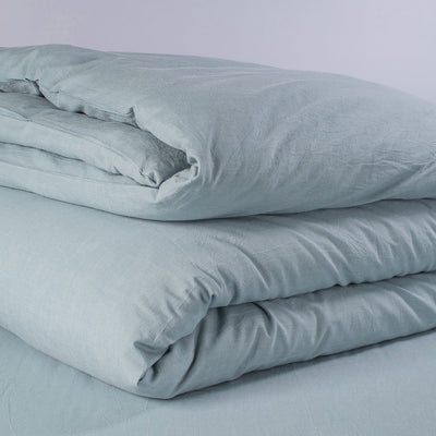 PRE WASHED 100 %  COTTON BREATHABLE SOLID BEDDING