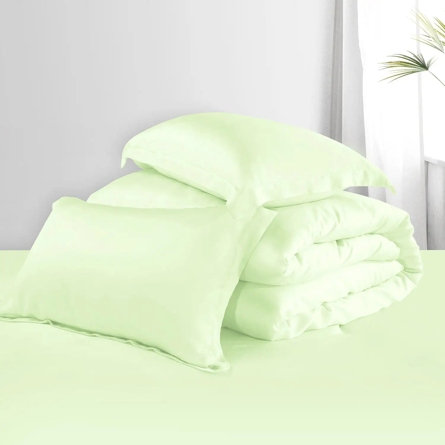 Bamboo Mint 4PC Bedding Set