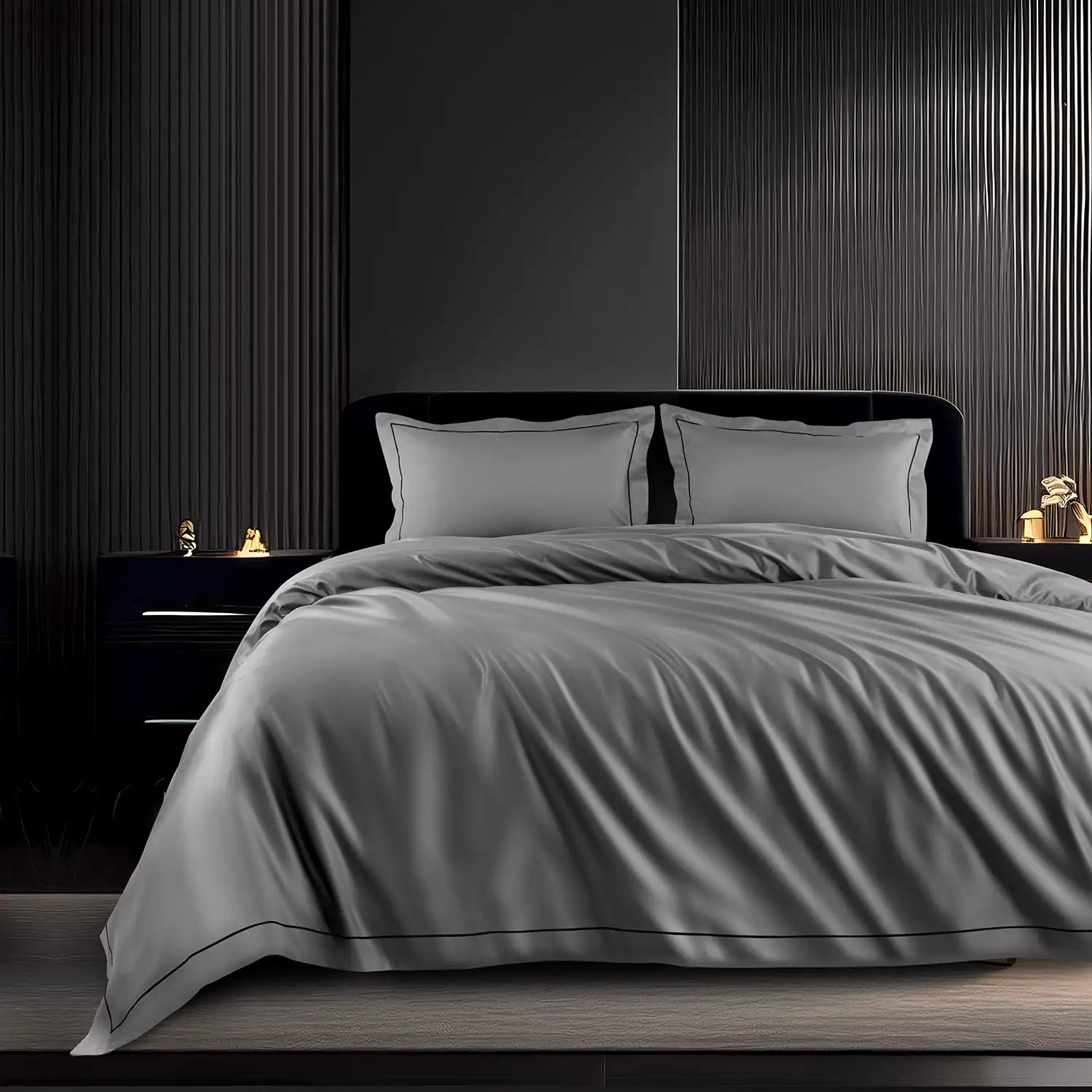 1200 Tc Egyptian Cotton Bedding Set