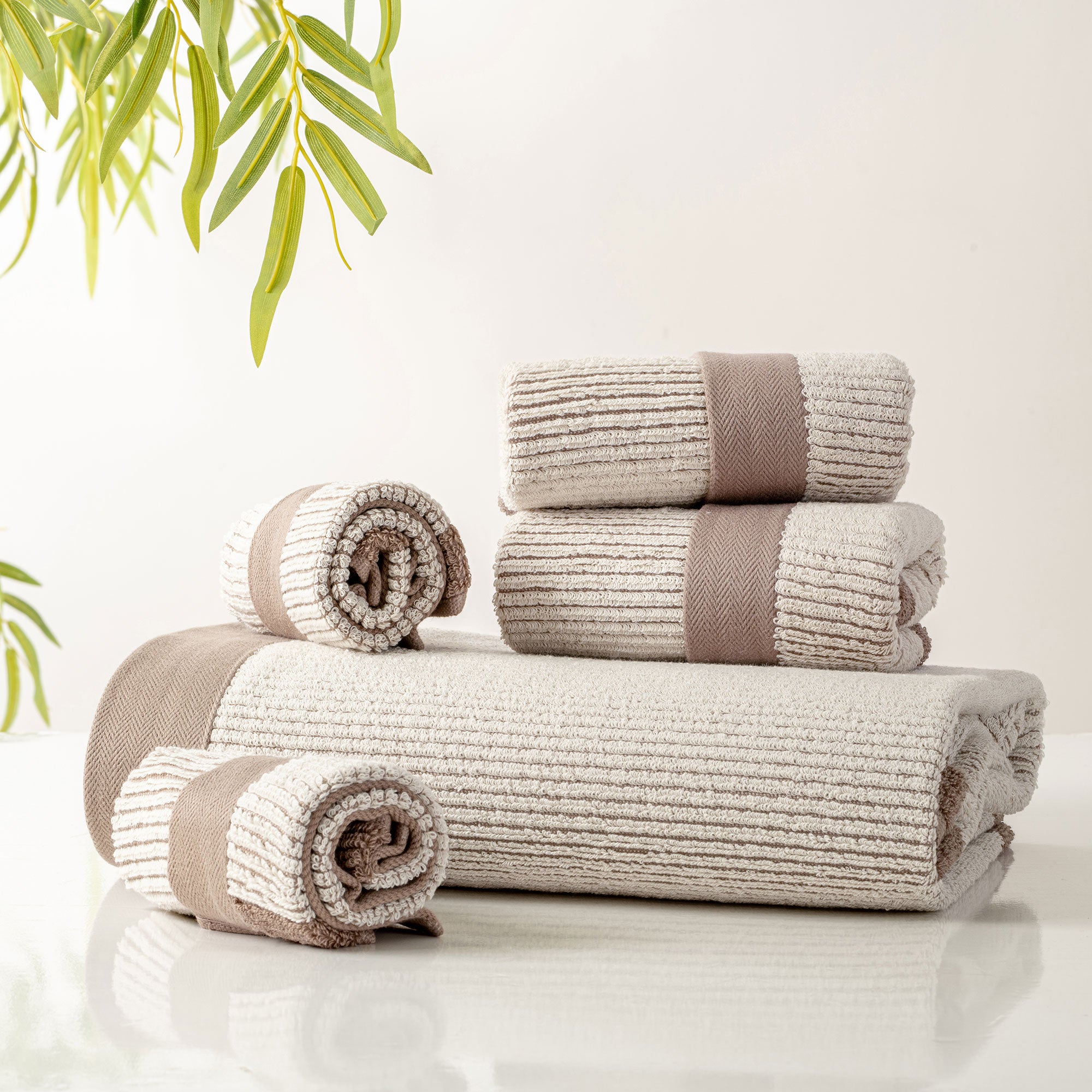 Métier Cotton Towel 3pc Set - Rib