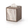 White Emperador / Square Tissue Box