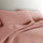 Dusty Rose / King Size & 2 Pillow Covers
