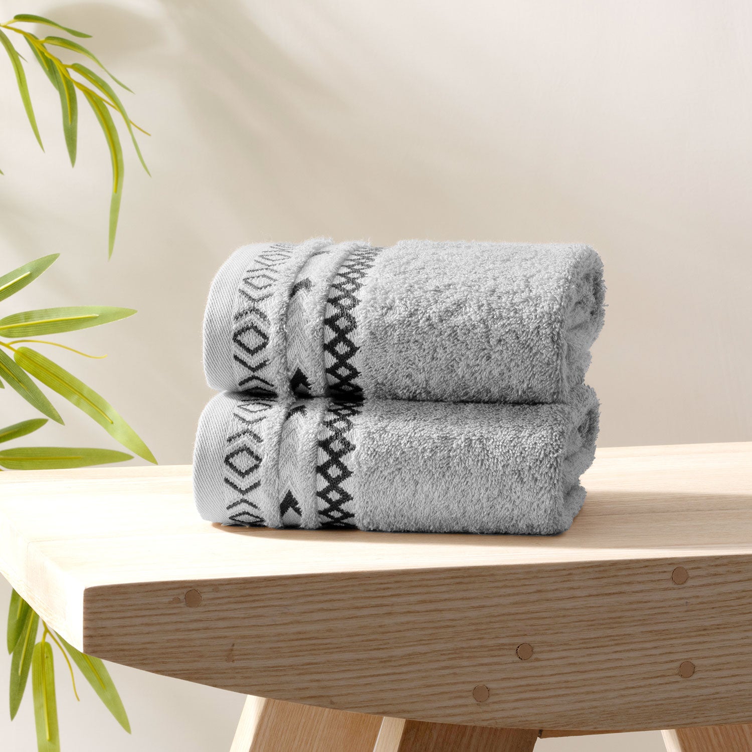 Picasso Hand Towel - Tribal Border