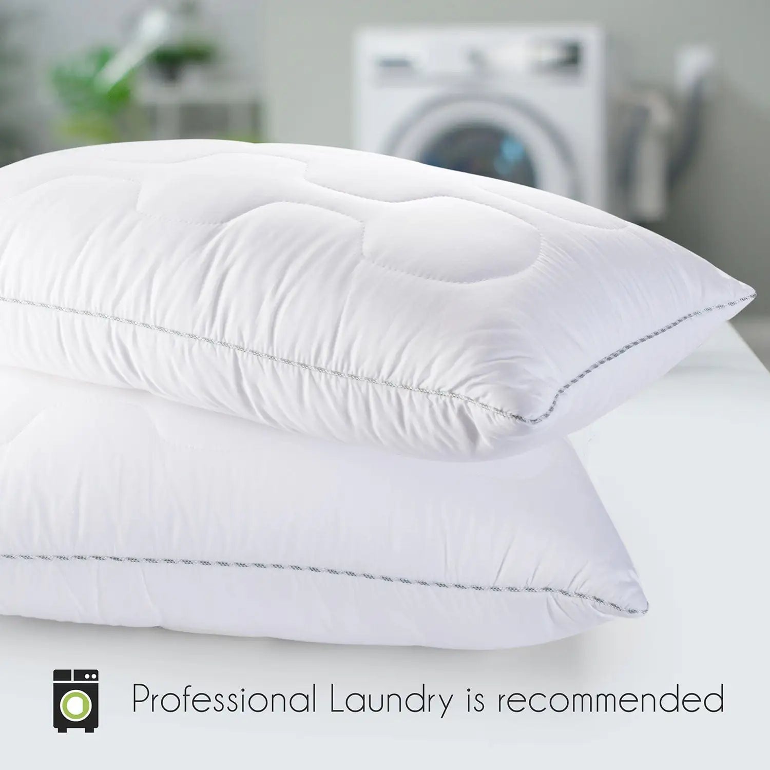 White Tencel Pillow