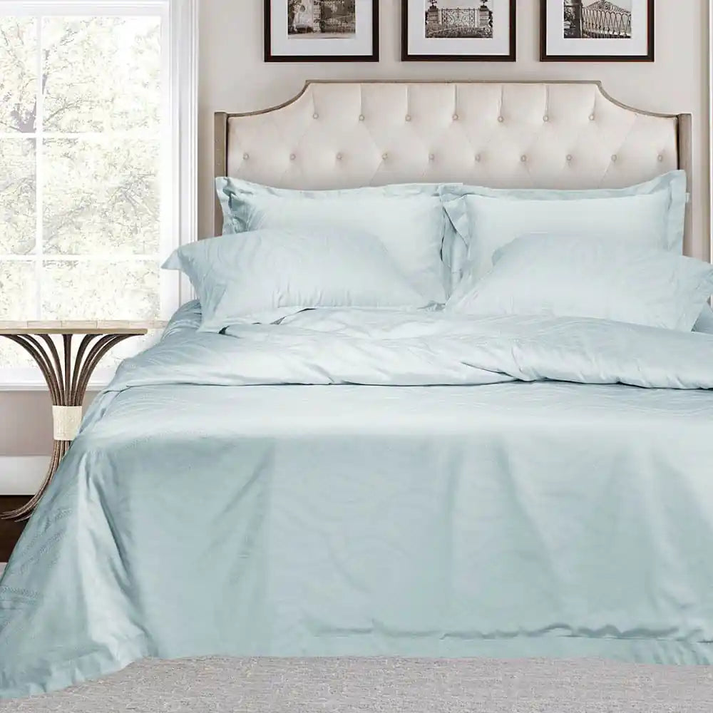 500 Tc Bamboo Bedding - Light Green
