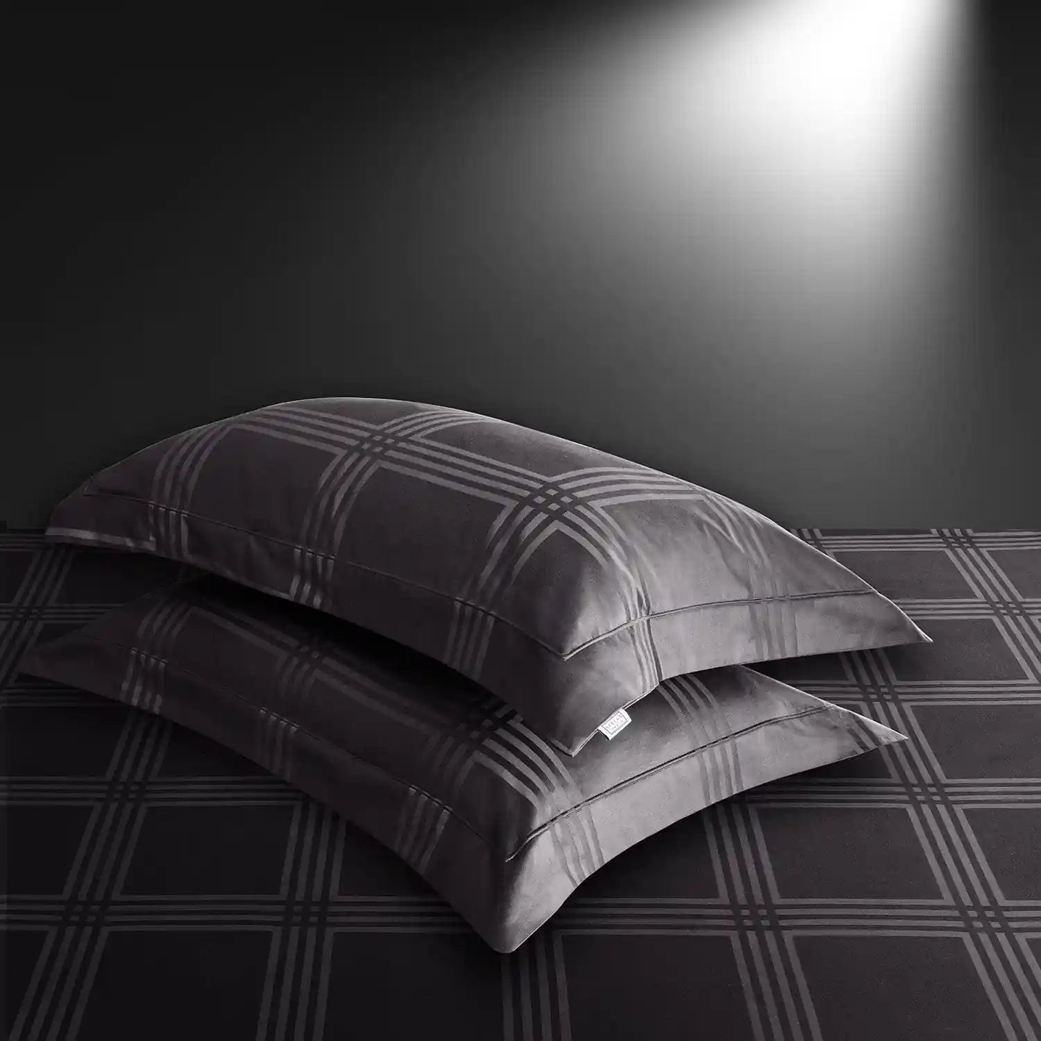 750 Tc Italian Jcq Stripe 100% Cotton Pillow Cover