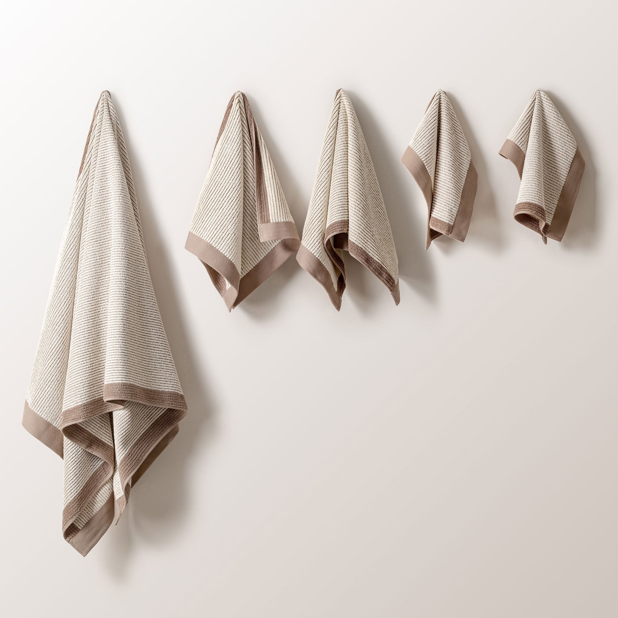Métier Cotton Towel 3pc Set - Rib
