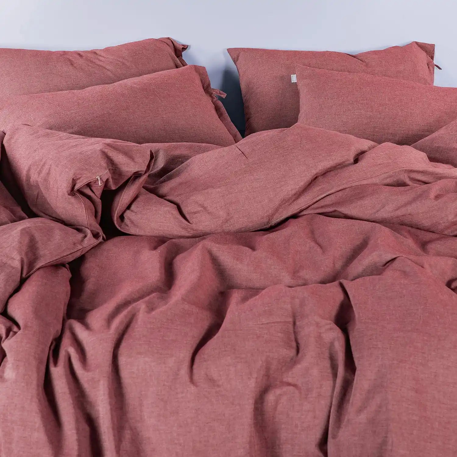 Pre Washed 100 %  Cotton Breathable Solid Bedsheets