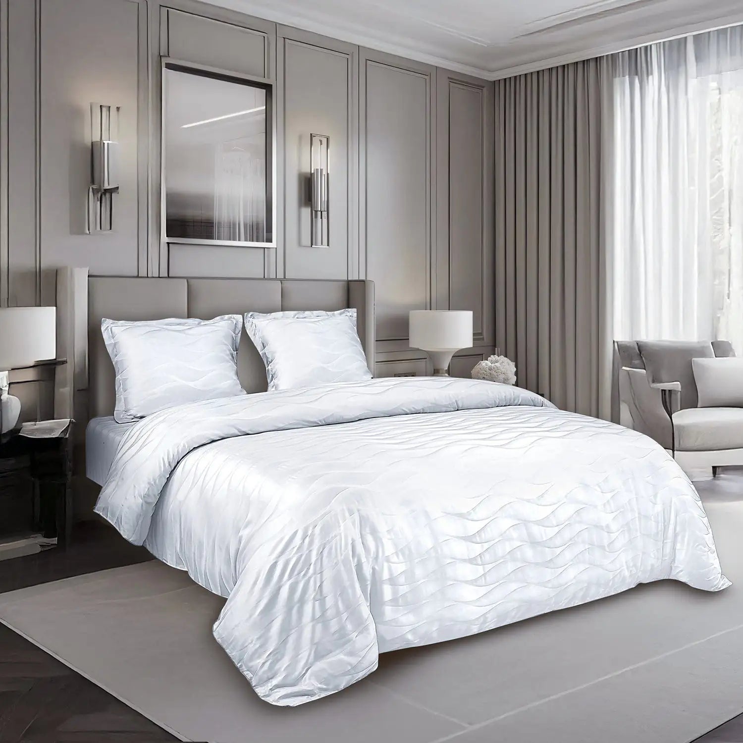 Bamboo Jacquard Bedding Collection