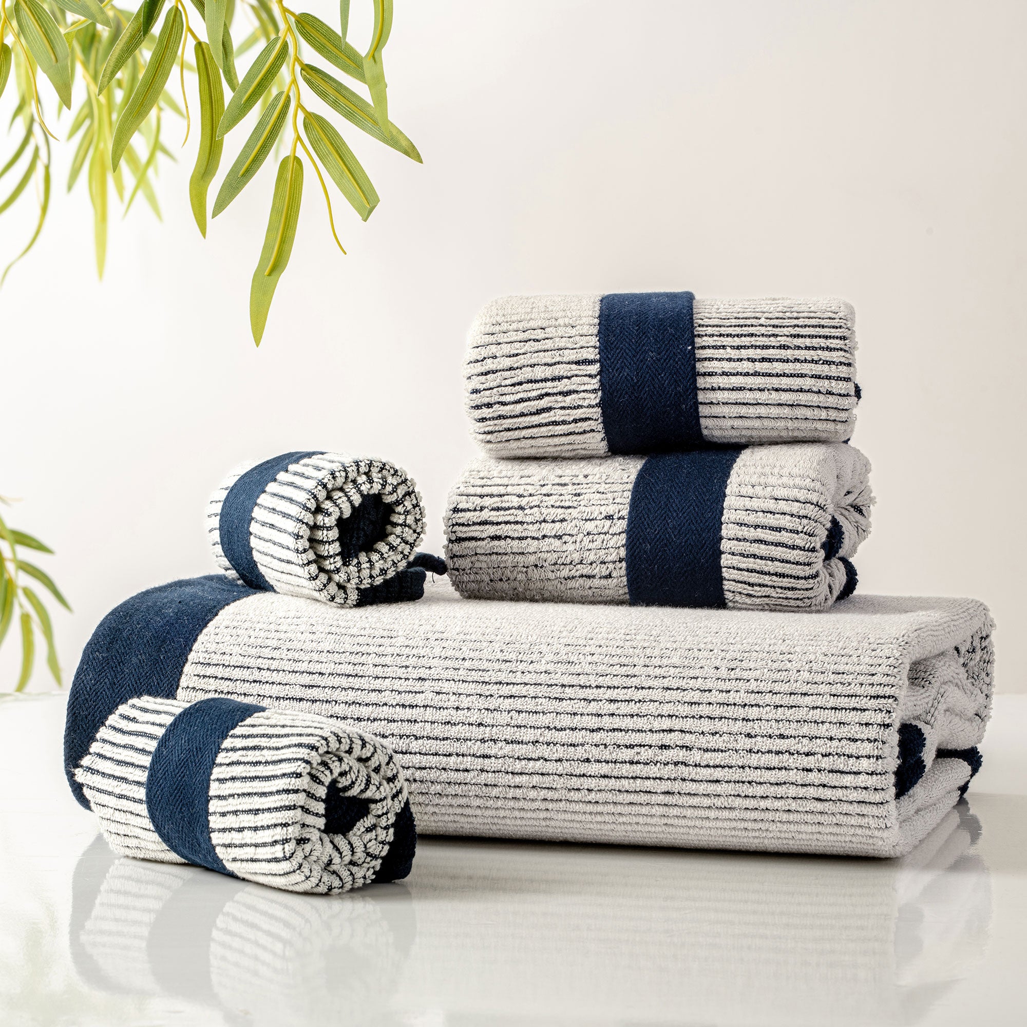 Métier Cotton Towel 3pc Set - Rib